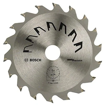 Imagen de Bosch 1x Hoja de Sierra Circular Precison (para Madera, Ø 130 x 2.5/1.5 20/16 mm, 36 Dientes, ATB, con Anillo Reducción 16 Accesorios Sierras Circulares)