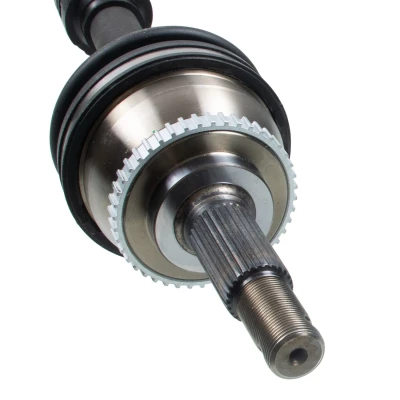Imagen de FEBI BILSTEIN 183233 Árbol de transmisión Eje delantero, izquierda con pasador aletas tuerca NISSAN: X Trail