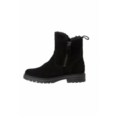 Imagen de Tamaris Botines para Mujer, Forro Cálido, Tacón Cuadrado, Plantilla Extraíble, Negro, Piel, 41 EU
