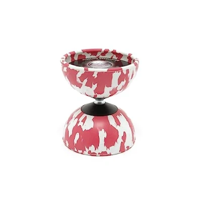 Imagen de Mister Babache Diabolo Medium Arlequín, Color Blanco/Rosa, No Size (JDAM_GBlanc/Rose)