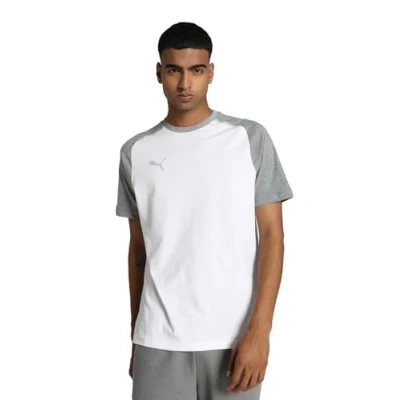 Imagen de PUMA Teamcup Casuals tee Camiseta, Hombre, Blanco, 3XL