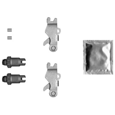 Imagen de TEXTAR 97043900 Juego de accesorios, zapatas freno estacionamiento MERCEDES BENZ: Sprinter 5 T Camión plataforma/Chasis