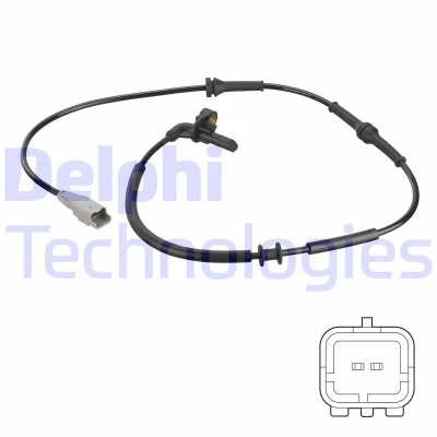 Imagen de Sensor, velocidad de la rueda DELPHI SS20761