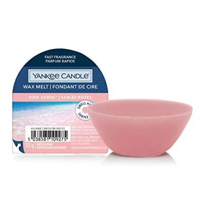 Imagen de Yankee Candle Wax Melts Cera aromática (Aroma a Sables Roses, Hasta 8 horas, 1 Unidad)
