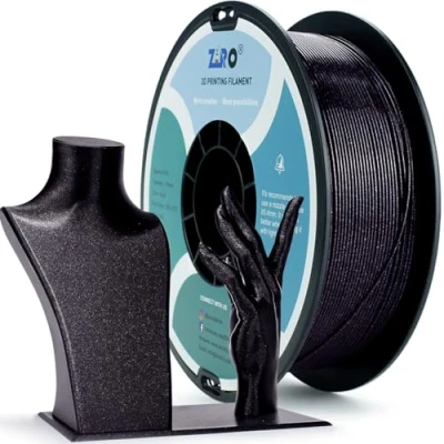 Imagen de Filamento de impresora 3D ZIRO PLA Diamant Series 1.75 1KG (2.2lbs), precisión dimensional +/ 0.05mm,Nergo