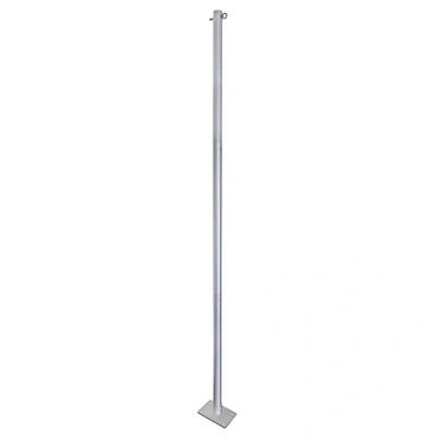 Imagen de Windhager Juego básico de Poste toldo, Acero, Barra Soporte para Inoxidable, Altura máx. 240 cm, 10705