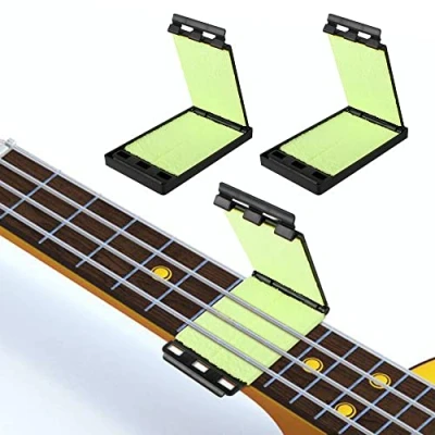 Imagen de 2 Piezas Limpiador para Guitarra Eléctrica de Cuerdas y Diapasón, Bajo Eléctrico Instrumentos Cuerda