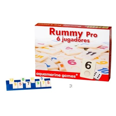 Imagen de Aquamarine Games Rummy, 6 jugadores (DO001) , color/modelo surtido