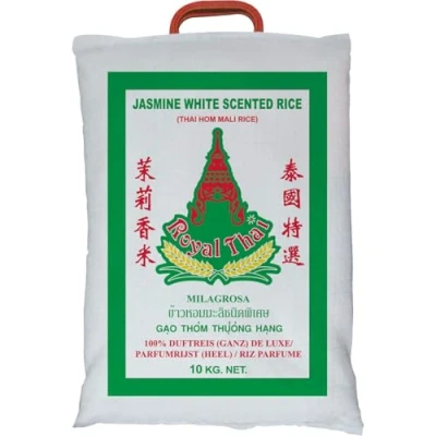 Imagen de ROYAL THAI RICE Arroz Jazmín Grano Largo 1 X 10 KG