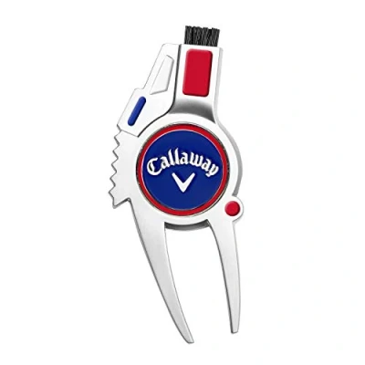 Imagen de Callaway Herramienta Divot 4 en 1 Rojo, Blanco y Azul