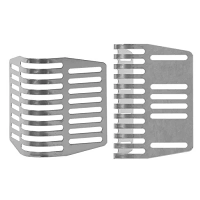 Imagen de Spouwsafe Rejilla de unión a tope Acero inoxidable 20 piezas 6 Gris