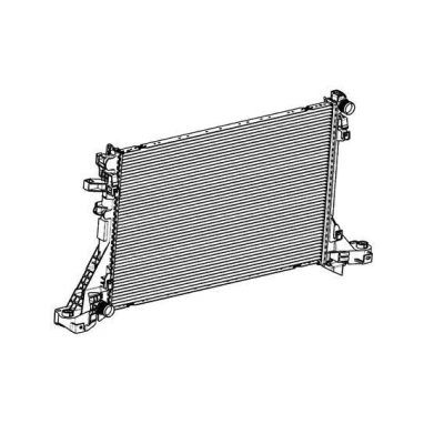 Imagen de MAHLE ORIGINAL CR 2724 000P Radiador, refrigeración del motor Aluminio 775 478 26 Aletas soldadas RENAULT: MASTER 3, 3 Kasten