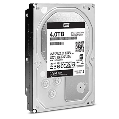 Imagen de Western Digital Black 4 TB Performance Desktop Hard Disk Drive 7200 RPM SATA 6 GB/s 64MB Cache 3.5 Inch