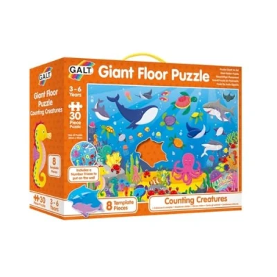 Imagen de Galt Toys, Giant Floor Puzzle Counting Creatures, Puzzles for Kids, Ages 3 Years Plus