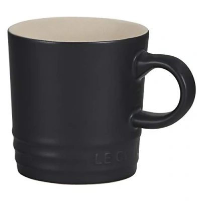 Imagen de Le Creuset Taza Espresso de cerámica gres, 0, 1 L, Negro Mate, 70305100000099