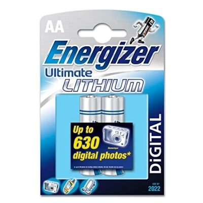 Imagen de Energizer Pilas de Litio Mignon AA L91 2ER Blister