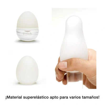 Imagen de Masturbador tipo huevo de Tenga egg silky