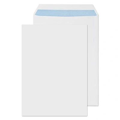 Imagen de Blake Everyday 324 x 229 mm, 120 gsm Bolsillo Autoadhesivo (14891), Blanco Paquete de 500