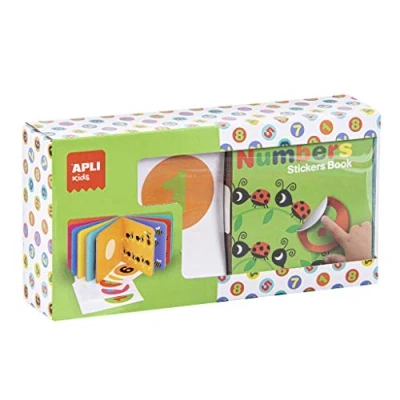 Imagen de APLI Kids 17520 Mi primer libro con gomets, Números II