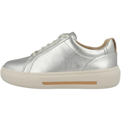 Imagen de Clarks Hollyhock WALK Zapatillas, Mujer, Talla: 36, Silver leather Zapatos