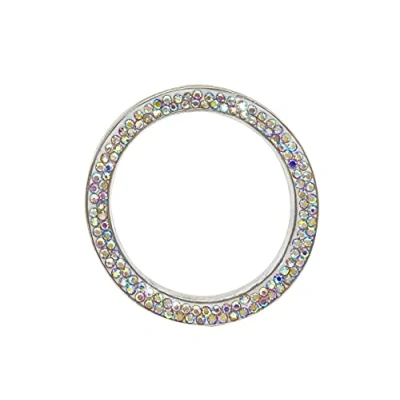 Imagen de SundayZaZa anillo de diamantes imitación cristal brillante para decoración del coche, parada arranque motor automático, arrancador llave y AB