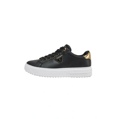 Imagen de GUESS DENESA12, Sneaker Mujer, Negro y Dorado, 41 EU