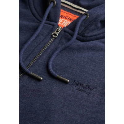 Imagen de Sudadera con capucha y cremallera logo essential Superdry