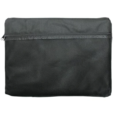Imagen de Lienzo A4 Postal Bolsa con bolsillo de red Negro