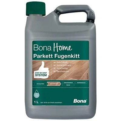 Imagen de Bona Home parquet masilla para juntas de (1 L, parquet, madera, lijable, buena capacidad relleno)
