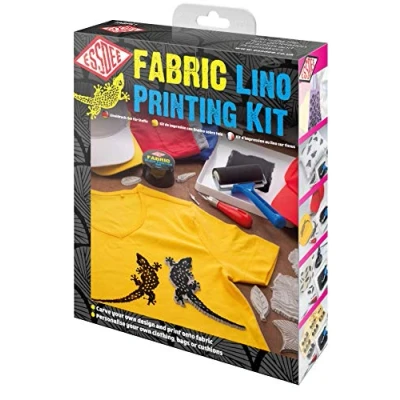 Imagen de ESSDEE Kit de impresión Fabric Lino, Aluminio, Negro, FABPK1