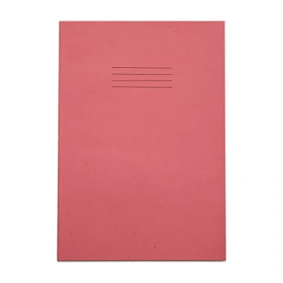 Imagen de Rhino F8M Cuaderno de rayas (A4, 64 páginas, 10 unidades), color rosa