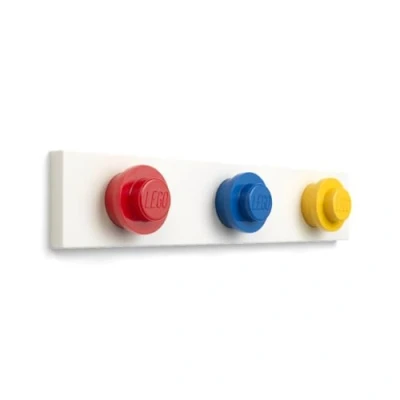 Imagen de Room Copenhagen Conjunto de colgadores Pared Lego, Amarillo, Azul, Rojo, One Size