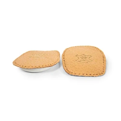Imagen de Plantillas Zapatos con Amortiguación en el Talón Copas de Apoyo para Piel Tinte Vegetal y Látex Suave Parte Posterior Auto Adhesiva Kaps Elflex 1 par (Hombres/EUR 41 43)