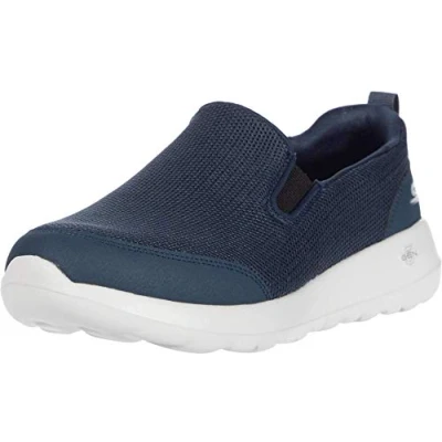 Imagen de Skechers GO WALK MAX CLINCHED, Zapatillas para Hombre, Navy Textile /White Trim, 43.5 EU