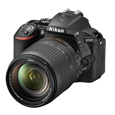 Imagen de Nikon D5500 Cámara digital Reflex de 24.2 MP + AFS DX 18 140 mm f/3.5 56G ED VR, color negro