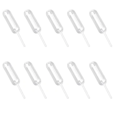 Imagen de XHNFCU 60 Piezas 4ML Transferencia Pipetas de Plástico Mini Gotero Líquido Postres Pajitas para Cupcakes, Helado, Chocolate