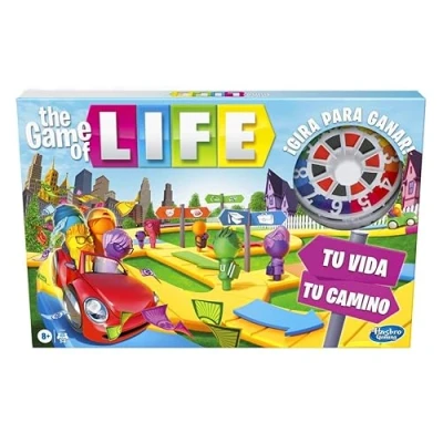 Imagen de Juego The Game of Life, de Mesa para la Familia 2 a 4 Jugadores, niños Partir 8 años, Incluye Clavijas Colores