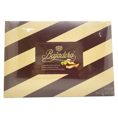 Imagen de Chocolates Premium Bajadera Diamond con el Mejor Nougat de Almendra y Avellana Viena: Certificados Kosher, Halal Veganos Tamaños Multipack (300 G, 6 PCS)