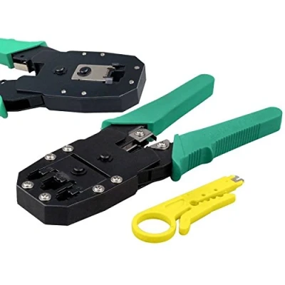 Imagen de Tenaza Crimpadora Pelacables para Cables RJ45 RJ11 de Red. No enviamos a BALEARES.