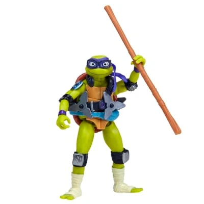 Imagen de Tales of Teenage Mutant Ninja Turtles: Mutations Mix &amp; Match Figura de acción básica Donatello 4.5 pulgadas Asst by Playmates Toys