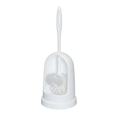Imagen de WENKO Escobillero Standard Blanco con limpiador de borde