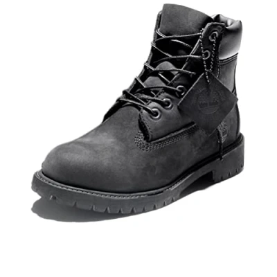 Imagen de Timberland 6 IN Premium WP BOOT Botines con cordones para niños, Talla: 37, Black Zapatos