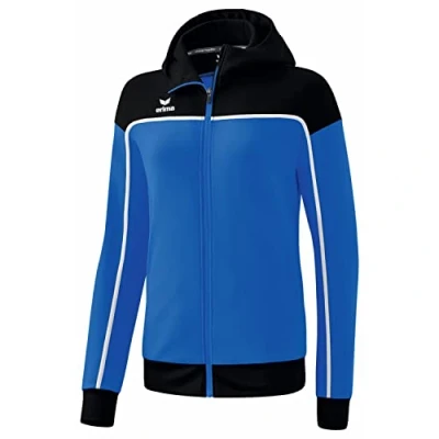 Imagen de Erima Change by Chaqueta de Entrenamiento con Capucha, new royal/negro/blanco, 40 para Mujer