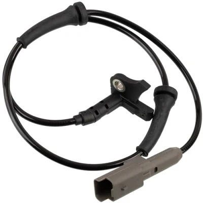 Imagen de AERZETIX C70689 Sensor ABS 12V número de pines 2 lado montaje en ambos lados del eje delantero compatible con Peugeot, Citroen números OE 4545.F5, 4545.K3, 9665386780