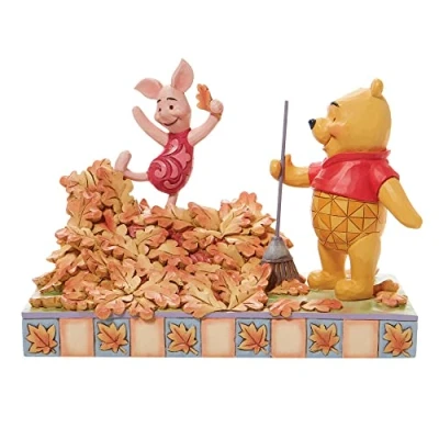 Imagen de Enesco Disney Traditions Pooh and Piglet Figura Decorativa de otoño (6008990)