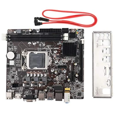 Imagen de Placa Base de computadora Escritorio USB3.0 DDR3 para Intel B75, LGA 1155 SATA, con Interfaz Disco Duro Alta Velocidad SATA3.0