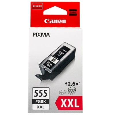 Imagen de Canon PGI 555XXL Cartucho de tinta original Negro XXL para Impresora Inyeccion Pixma MX725 MX925 iX6850