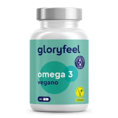 Imagen de Omega 3 Vegano de Aceite Algas 1440mg Materia prima marca life&#039;s™ Altas dosis EPA + DHA (648mg) Forma Triglicéridos cultivos sostenibles Clínicamente probado