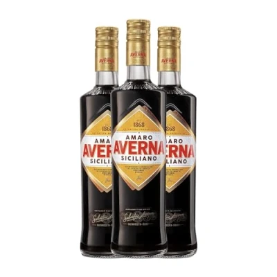 Imagen de Licores Averna Amaro 70 cl (Caja de 3 Botellas cl)