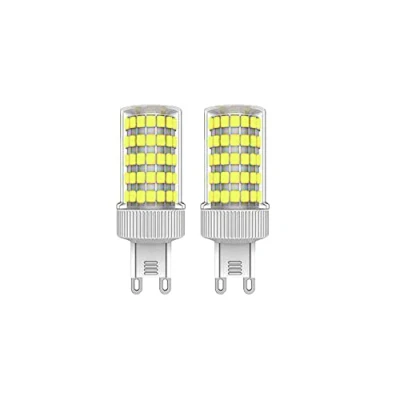 Imagen de ZHIYUE Paquete de 2 bombillas LED G9 10W Blanco Frio 6000K 1000lm No Regulable Equivalentes Halógenas 100W Bajo Consumo, Lámpara Enchufe Bombilla Cápsula